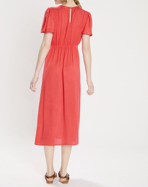 Red Jet Set lange jurk