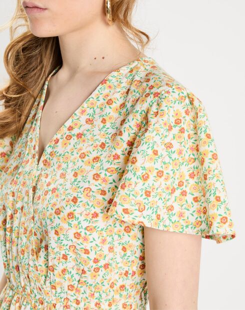 Spring Light mehrfarbiges Blumenkleid