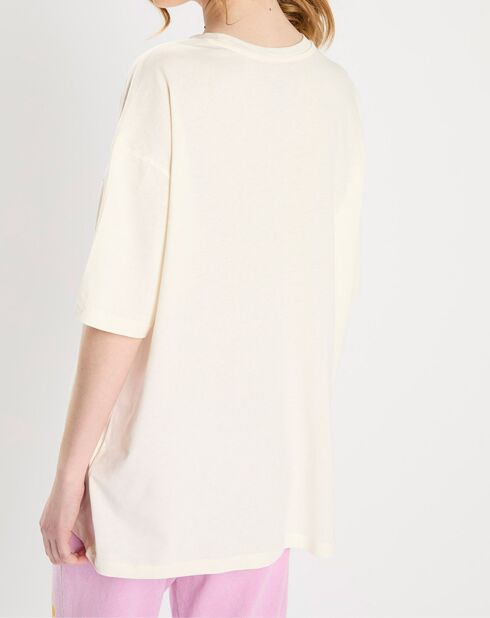 T-Shirt Easy Tiger écru/multicolore