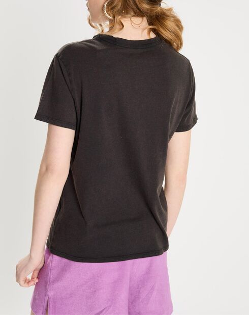 T-Shirt Beach Days noir
