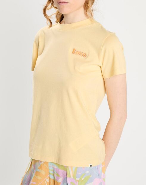 Lichtgeel Love T-shirt