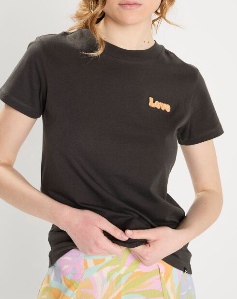 T-Shirt Love noir