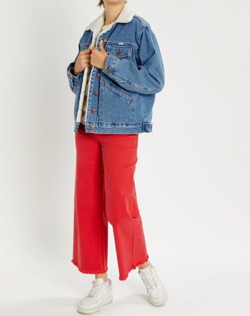 Veste en Jean Billabong x Wrangler Ride On Jacket bleue