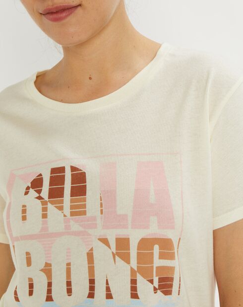 T-shirt Sunset Block ecru