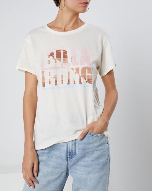 T-shirt Sunset Block ecru