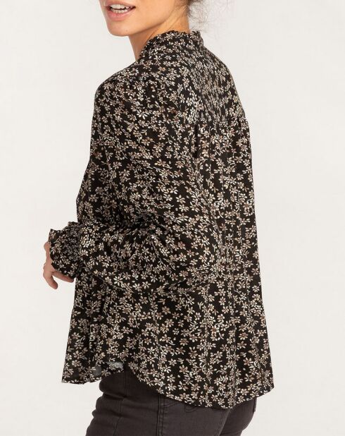 Blouse By Night imprimé noir/multicolore