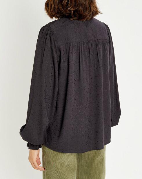 Chemise By Night imprimé noir
