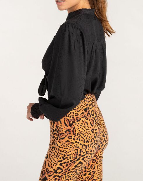 Chemise By Night imprimé noir