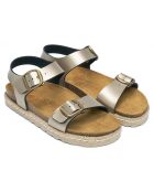 Mules Inès bronze