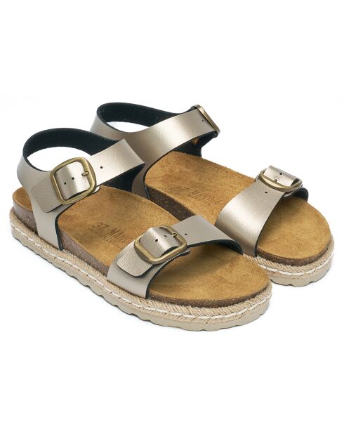 Mules Inès bronze