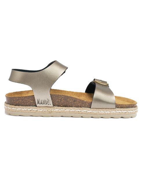 Mules Inès bronze