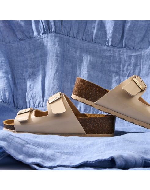 Mules Carla beiges