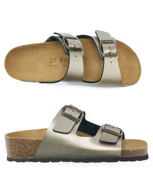 Mules Carla bronze