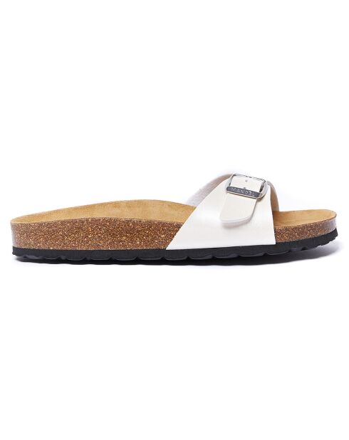 Mules Agata blanches
