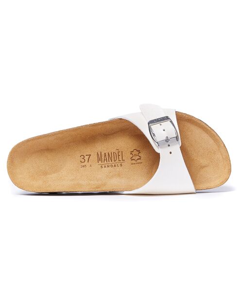 Mules Agata blanches