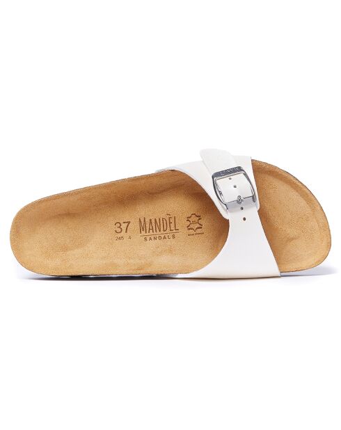 Mules Agata blanches
