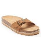 Mules Agata marron