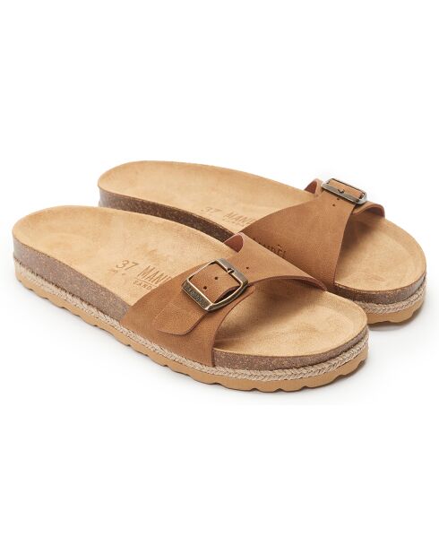 Mules Agata marron