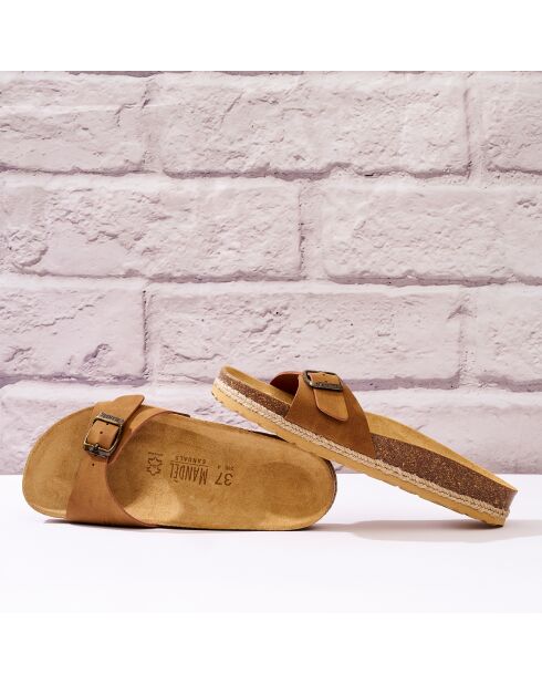 Mules Agata marron