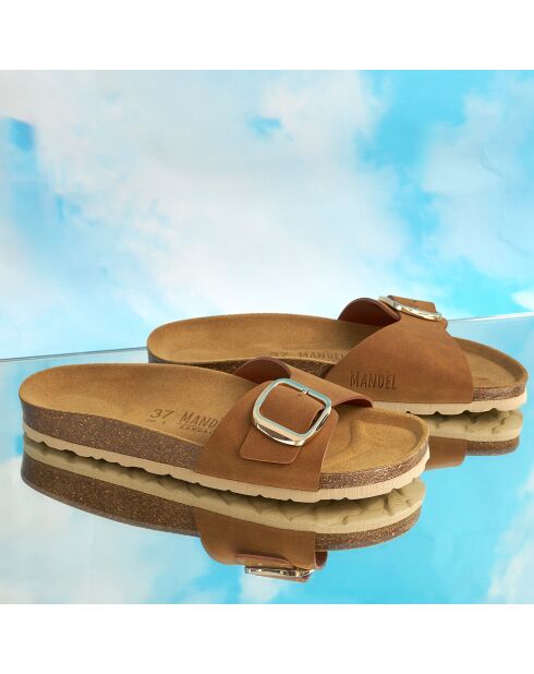 Mules Agata marron