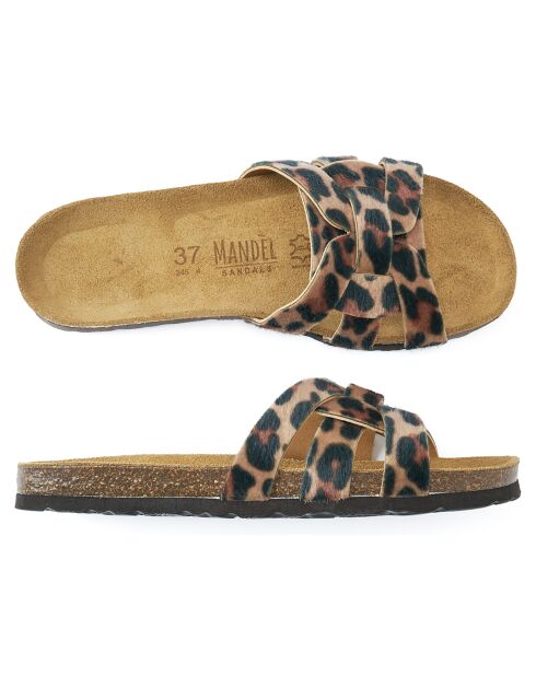 Mules Clara marron