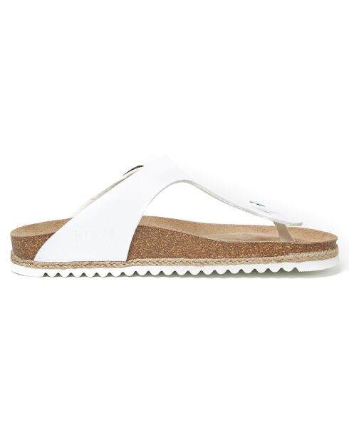 Witte sandalen Blanca
