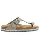 Sandales en Cuir Blanca grises
