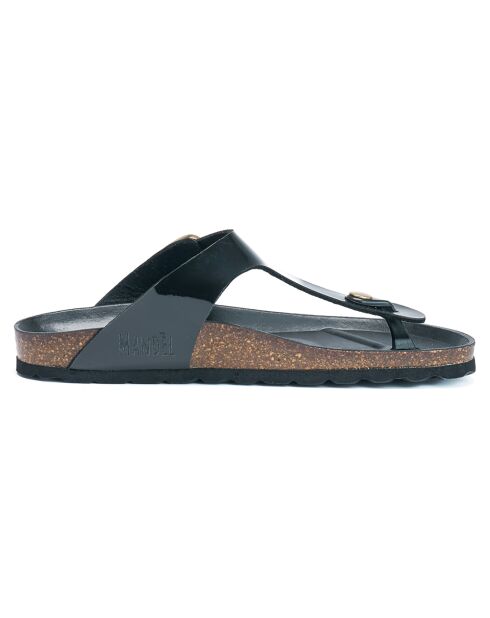 Sandalias negras Blanca