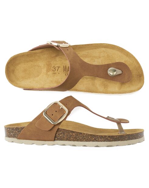 Sandales Blanca marron