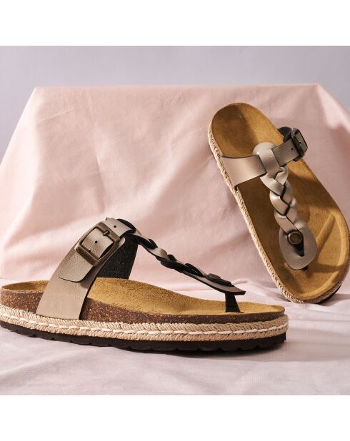 Sandalen Luna aus Bronze