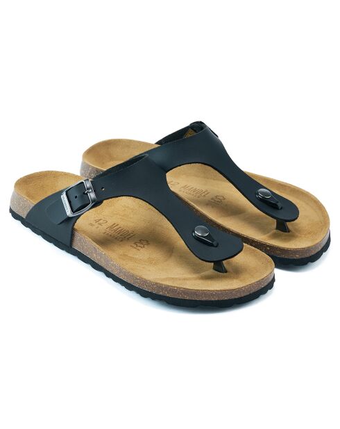 David zwarte sandalen