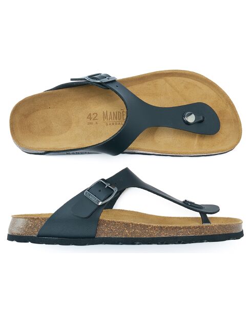 David zwarte sandalen