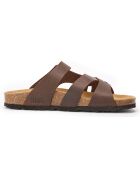 Mules en Cuir Alvaro marron