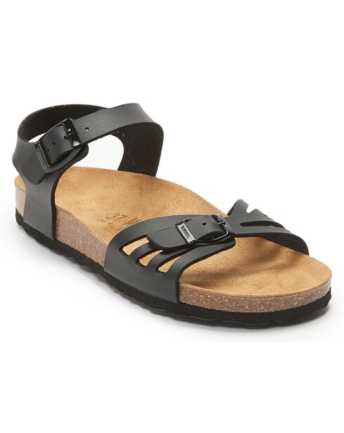 Sandalias negras Neva