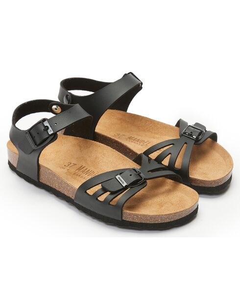 Sandalias negras Neva