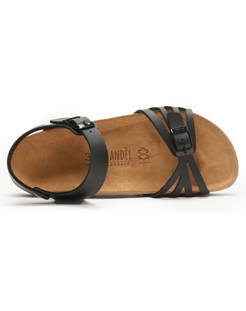 Sandalias negras Neva