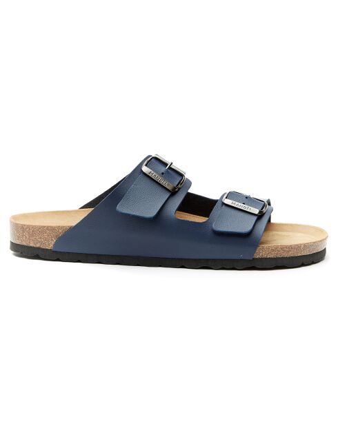 Mules Alberto bleu marine
