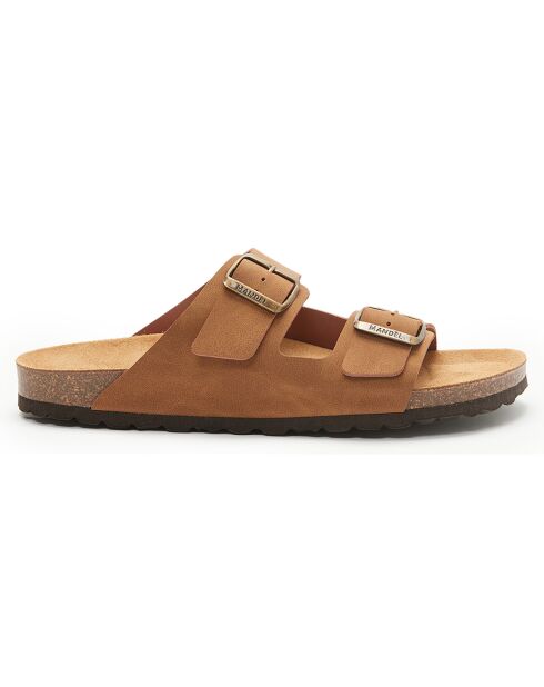 Braune Pantoletten von Alberto