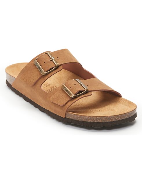 Braune Pantoletten von Alberto