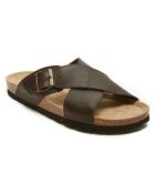 Mules en Cuir Ramon marron