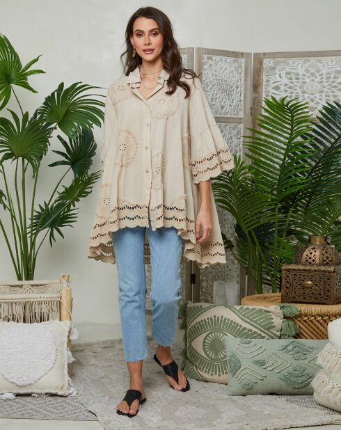 Chemise Barbara beige