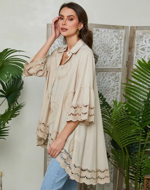 Chemise Barbara beige