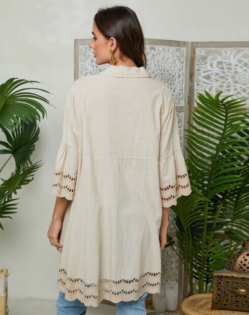 Chemise Barbara beige