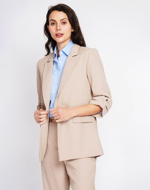 Kamelfarbene Jacke Anna