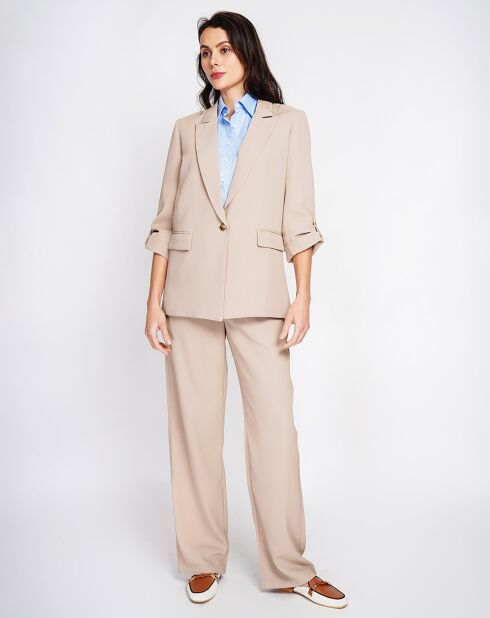 Kamelfarbene Jacke Anna