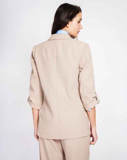 Kamelfarbene Jacke Anna