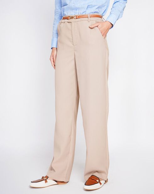 Pantalon Eva camel