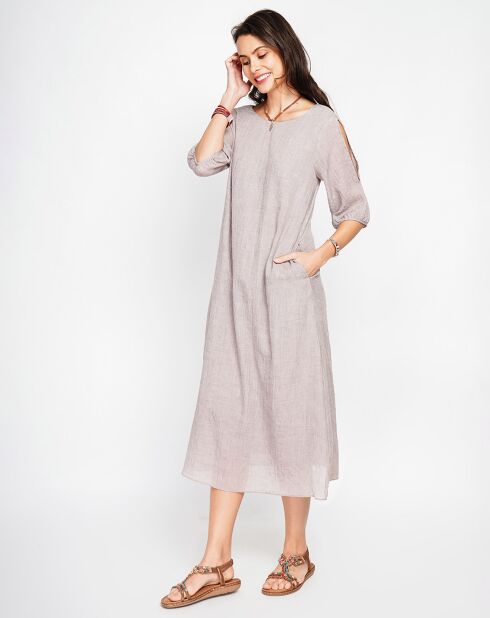 Robe 100% Lin Julia desert