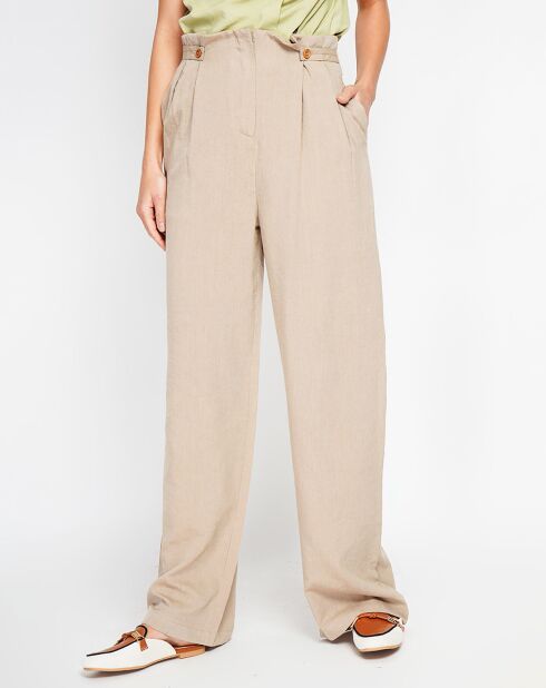Pantalon Luna camel