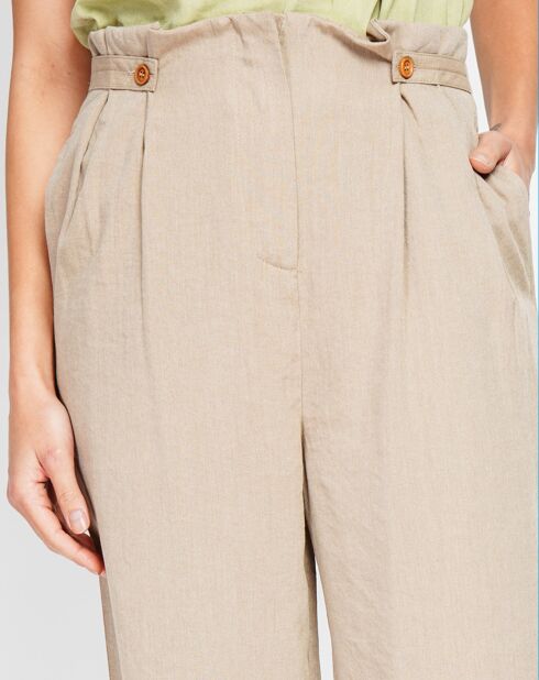 Pantalon Luna camel